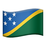 🇸🇧 Flagge: Salomonen Emoji von Apple