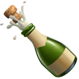 🍾 Bouteille De Champagne Emoji par Apple