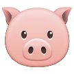 🐷 Schweinegesicht Emoji von Samsung