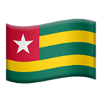 🇹🇬 Flagge: Togo Emoji von Microsoft