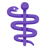 ⚕️ Медицинский Символ, смайлик от Google