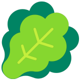 🥬 Légume À Feuilles Vertes Emoji par Microsoft