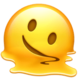 🫠 Melting Face, Emoji by Apple