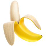 🍌 Банан, смайлик от Apple