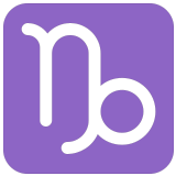♑ Capricorne Emoji par Microsoft