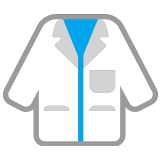 🥼 Lab Coat, Emoji by Microsoft