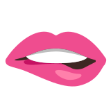 🫦 Biting Lip, Emoji by Google