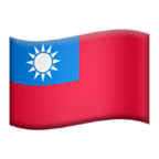 🇹🇼 Drapeau : Taïwan Emoji par Microsoft