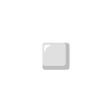 ▫️ Белый Квадратик, смайлик от Google