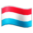 🇱🇺 Flagge: Luxemburg Emoji von Samsung