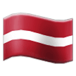 🇱🇻 Flagge: Lettland Emoji von Samsung