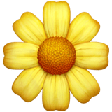 🌼 Gelbe Blüte Emoji von Apple