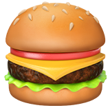 🍔 Гамбургер, смайлик от Apple