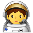🧑‍🚀 Astronaut(in) Emoji von Samsung