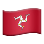 🇮🇲 Флаг: О-В Мэн, смайлик от Microsoft