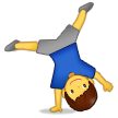 🤸‍♂️ Man Cartwheeling, Emoji by Samsung