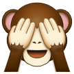 🙈 Sich Die Augen Zuhaltendes Affengesicht Emoji von Samsung