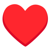 ♥️ Herz Emoji von Google