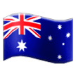🇦🇺 Флаг: Австралия, смайлик от Samsung