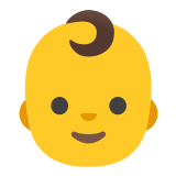 👶 Baby Emoji von Google
