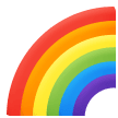 🌈 Regenbogen Emoji von Samsung