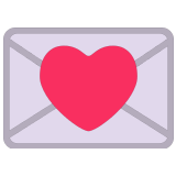 💌 Lettre D’amour Emoji par Microsoft