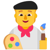 🧑‍🎨 Artist, Emoji by Microsoft
