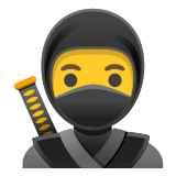 🥷 Ninja Emoji par Google