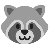 🦝 Raccoon, Emoji by Microsoft