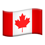 🇨🇦 Флаг: Канада, смайлик от Apple
