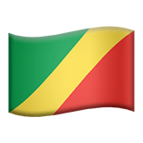 🇨🇬 Drapeau : Congo-Brazzaville Emoji par Apple