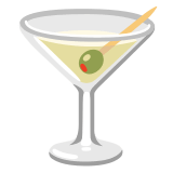🍸 Cocktailglas Emoji von Google