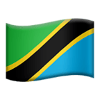 🇹🇿 Flagge: Tansania Emoji von Microsoft