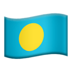 🇵🇼 Flagge: Palau Emoji von Microsoft