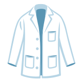 🥼 Lab Coat, Emoji by Google