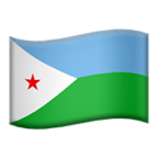 🇩🇯 Флаг: Джибути, смайлик от Microsoft