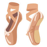 🩰 Ballettschuhe Emoji von Google