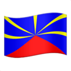 🇷🇪 Flagge: Réunion Emoji von Microsoft