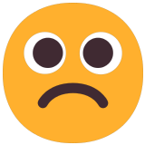 ☹️ Düsteres Gesicht Emoji von Microsoft
