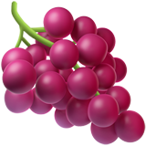 🍇 Виноград, смайлик от Apple
