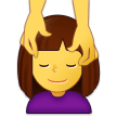 💆‍♀️ Frau, Die Eine Kopfmassage Bekommt Emoji von Samsung