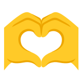 🫶 Heart Hands, Emoji by Google