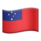 🇼🇸 Drapeau : Samoa Emoji par Microsoft