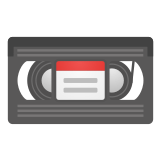 📼 Videokassette Emoji von Google