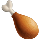 🍗 Poultry Leg, Emoji by Apple