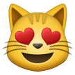 😻 Влюбленный Кот, смайлик от Samsung