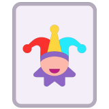 🃏 Jokerkarte Emoji von Microsoft