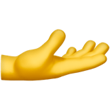 🫴 Palm Up Hand, Emoji by Apple