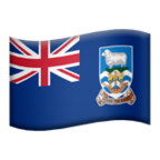 🇫🇰 Flagge: Falklandinseln Emoji von Microsoft