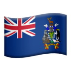 🇬🇸 Flag: South Georgia & South Sandwich Islands, Emoji by Microsoft